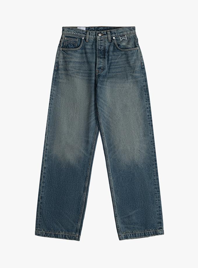 RHUDE WIDE LEG DENIM Best Seller