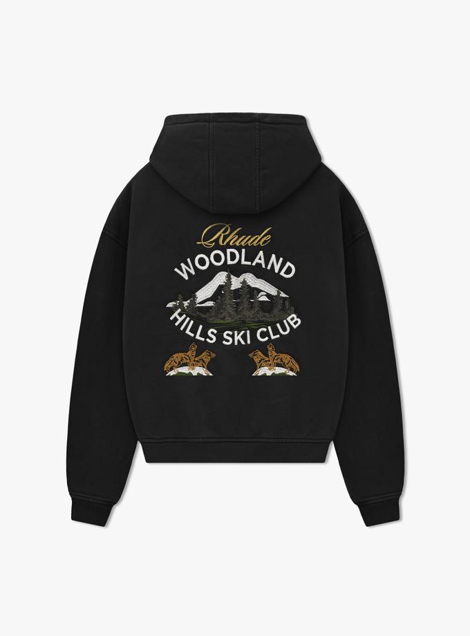 RHUDE WOODLAND HILLS SKI HOODIE For Sale