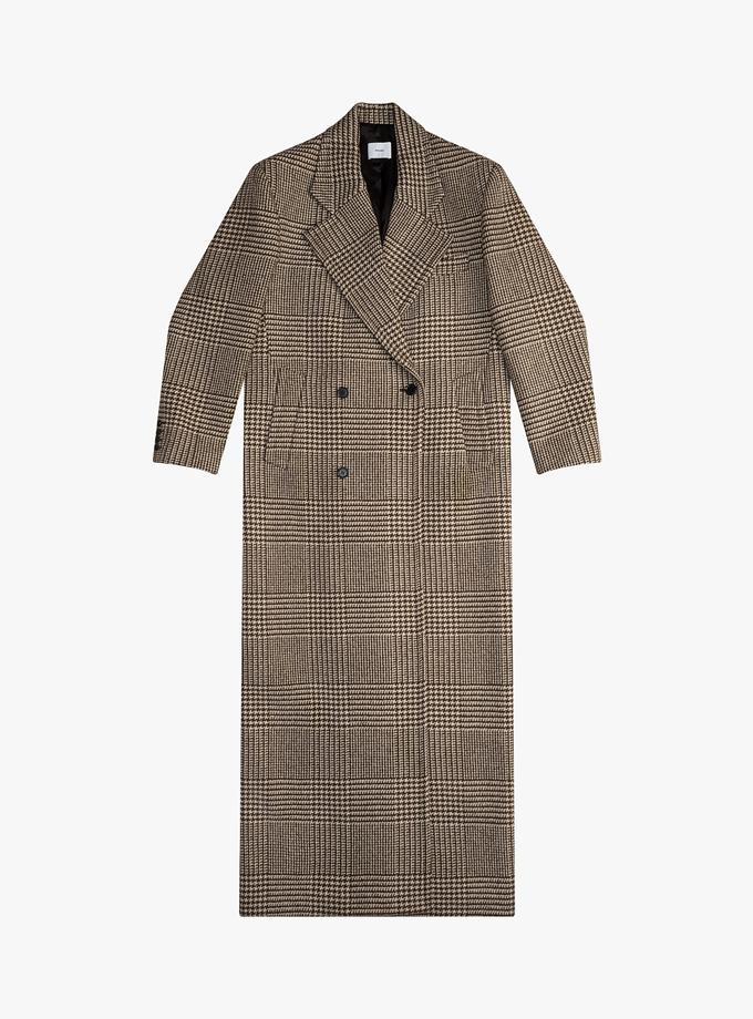 RHUDE WOOL HOUNDSTOOTH COAT Same Day Delivery