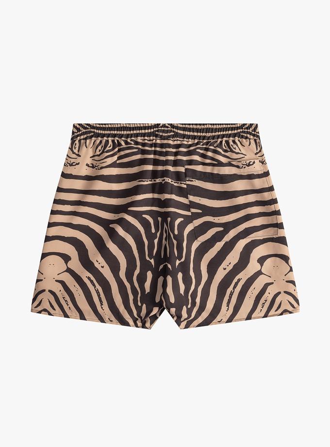 RHUDE ZEBRA SILK SHORT On Sale