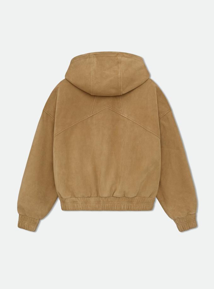 SUEDE RHUDE CREST HOODIE On Sale